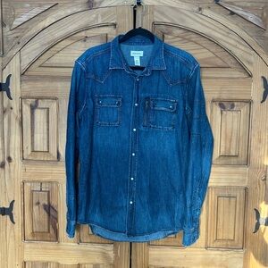 Vintage DIESEL Western Denim Shirt